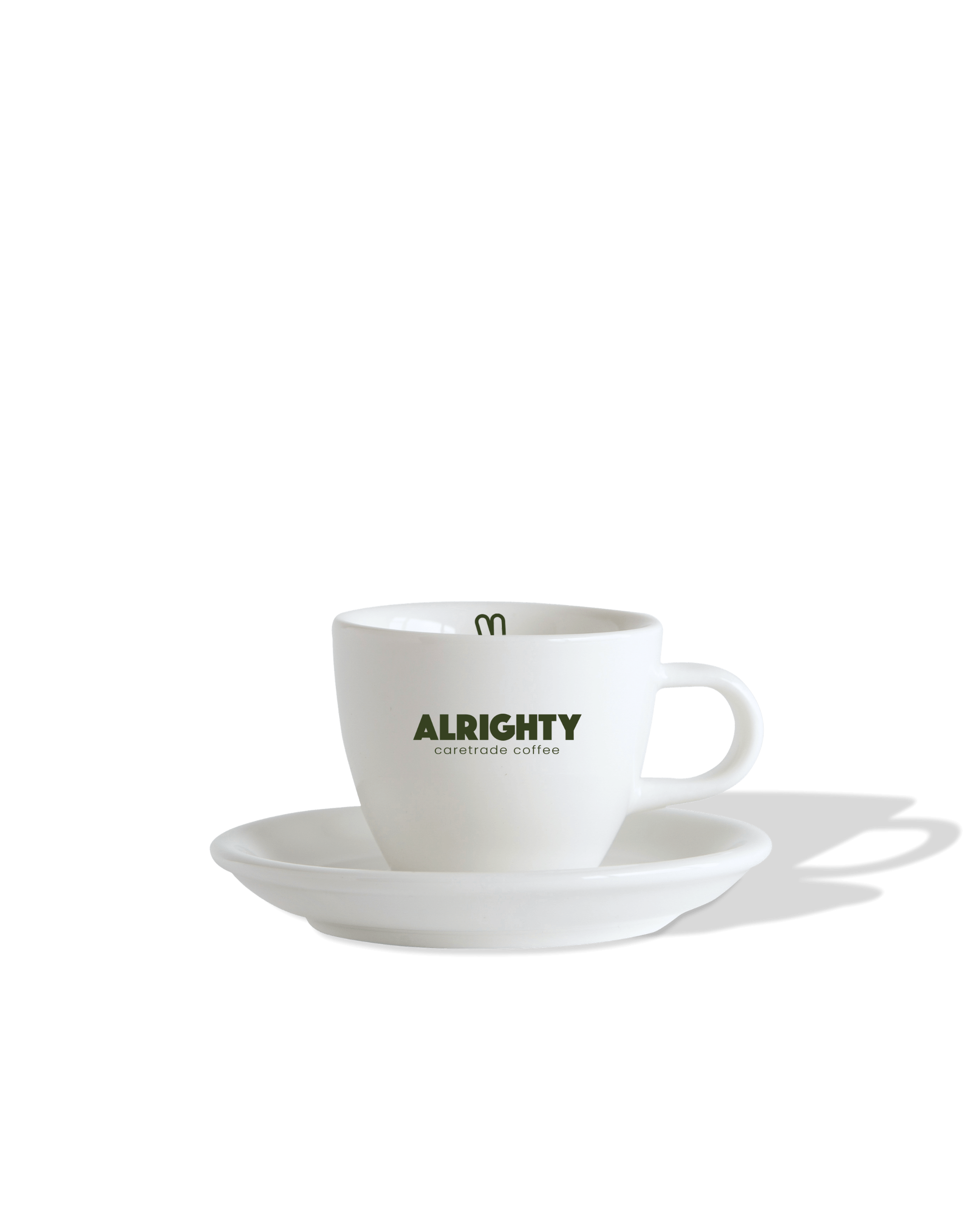 ALRIGHTY Espresso Tasse mit Untertasse