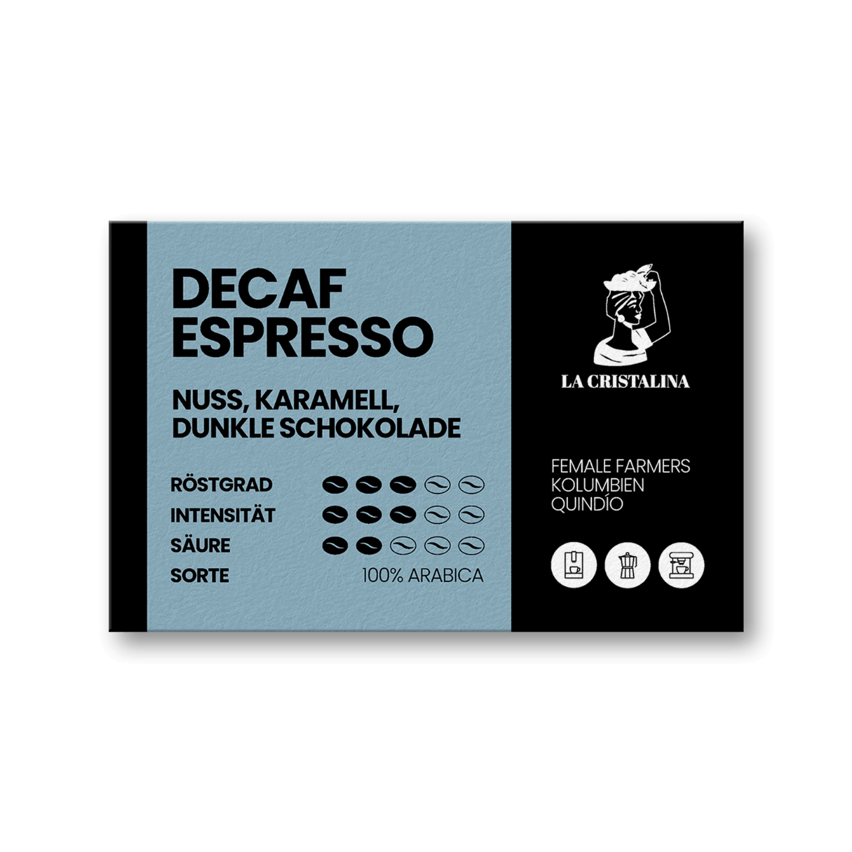 Decaf Espresso La Cristalina