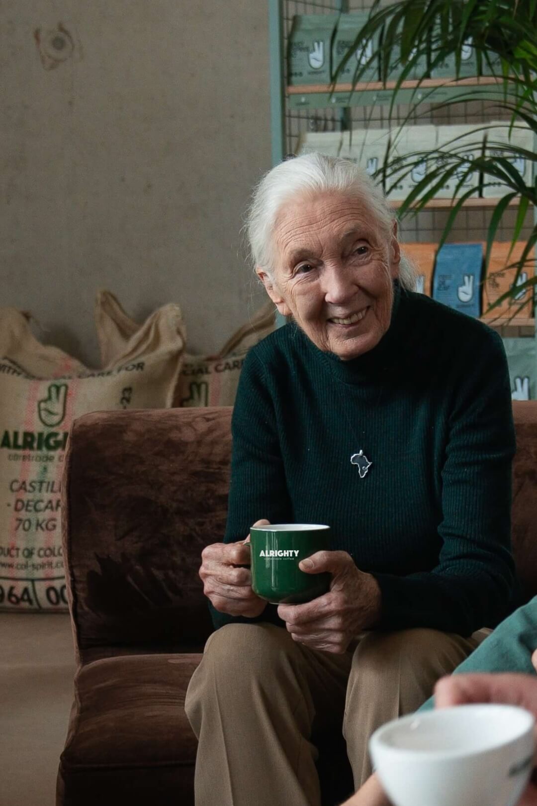 Schirmherrin Jane Goodall.