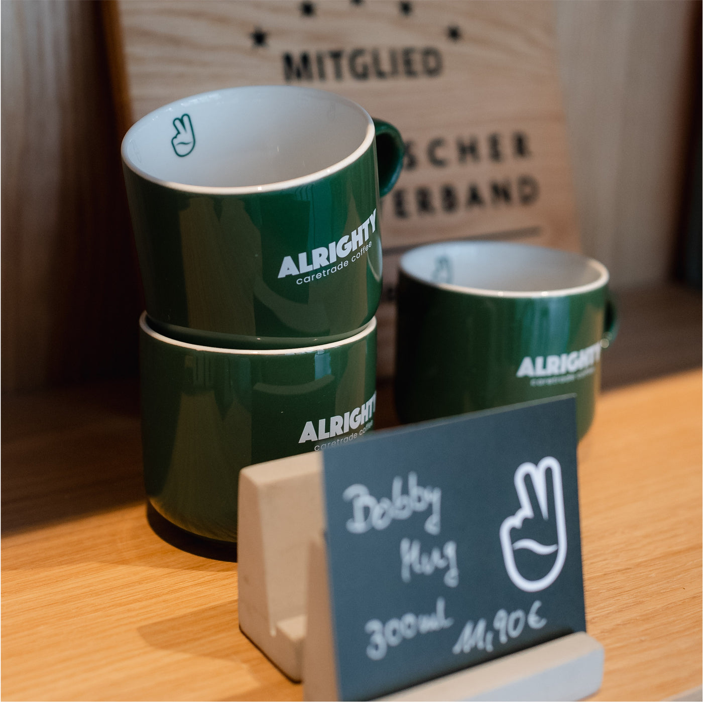 ALRIGHTY MUG - grün - 300ml