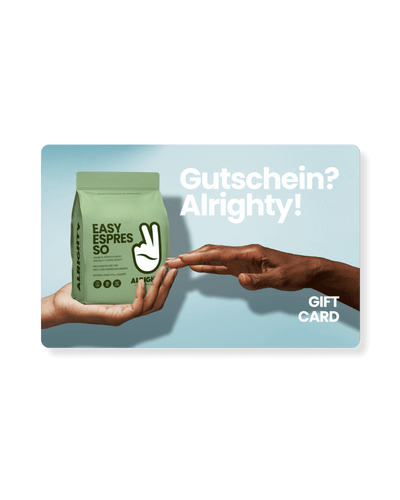 ALRIGHTY Gutschein