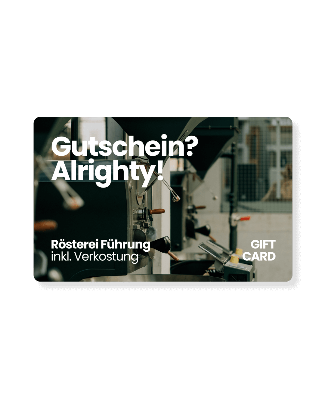 Rösterei Führung inkl. Verkostung - Gutschein