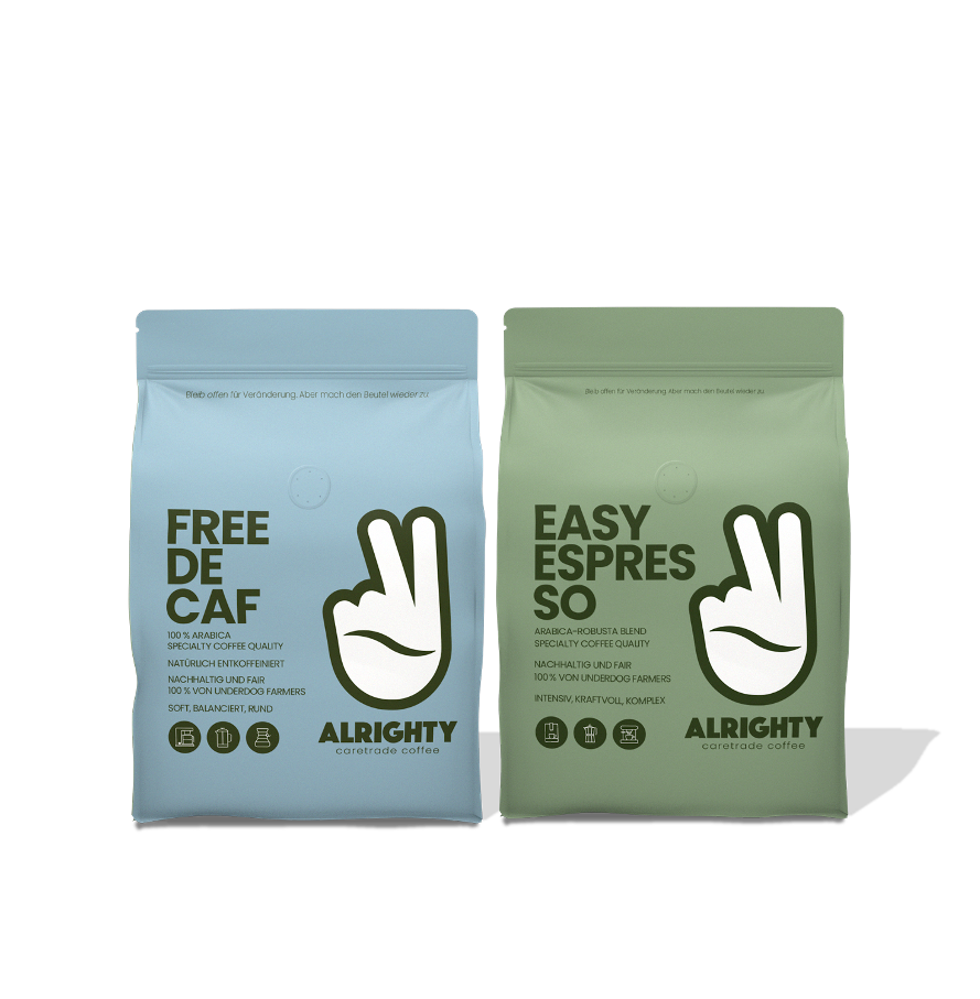 Alrighty Duo: Free Decaf & Easy Espresso