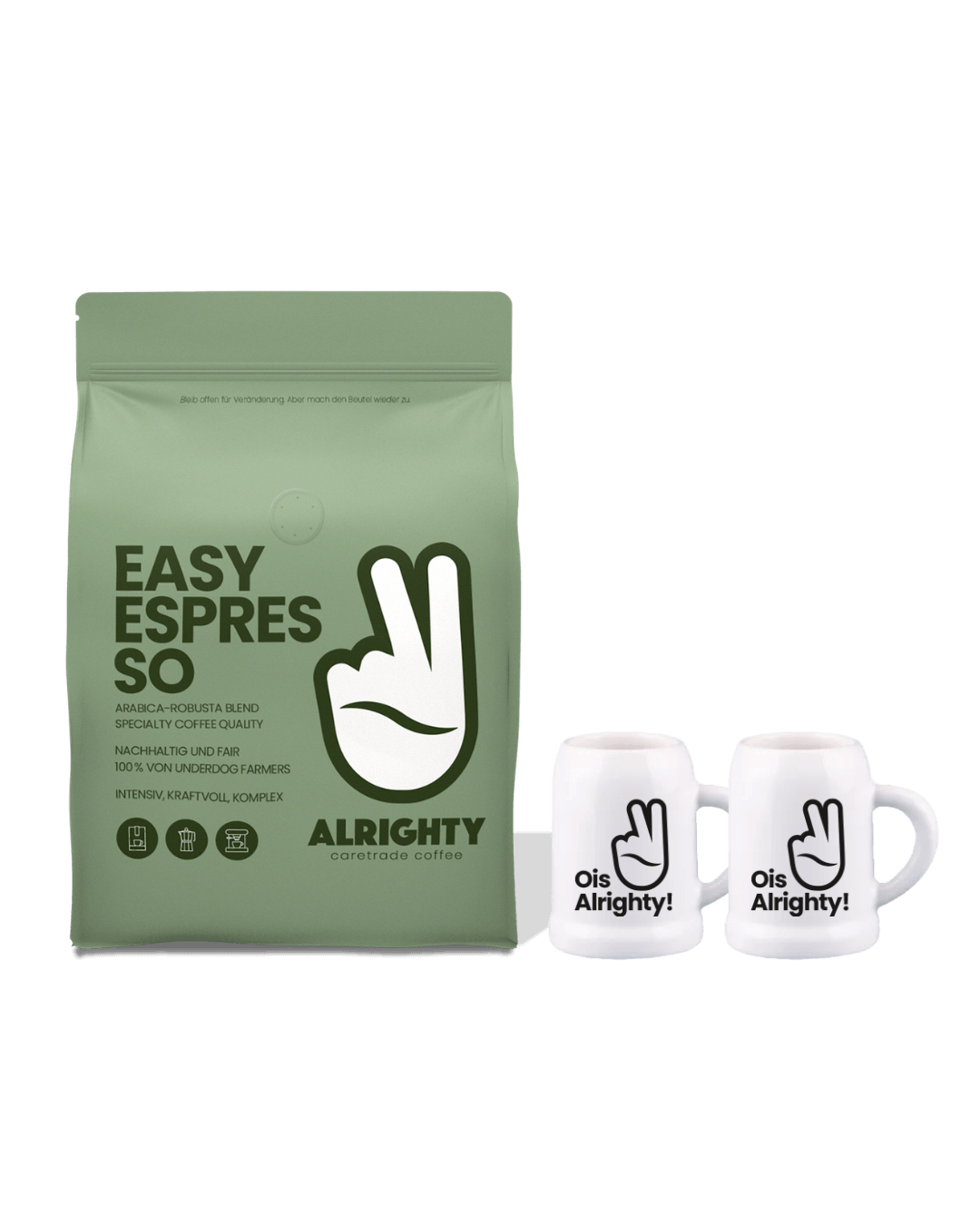 Wiesn Set: Easy Espresso (1000g) & 2x Maßpresso