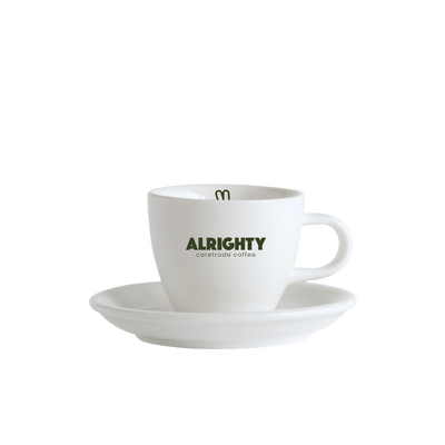 ALRIGHTY Espresso Tasse mit Untertasse