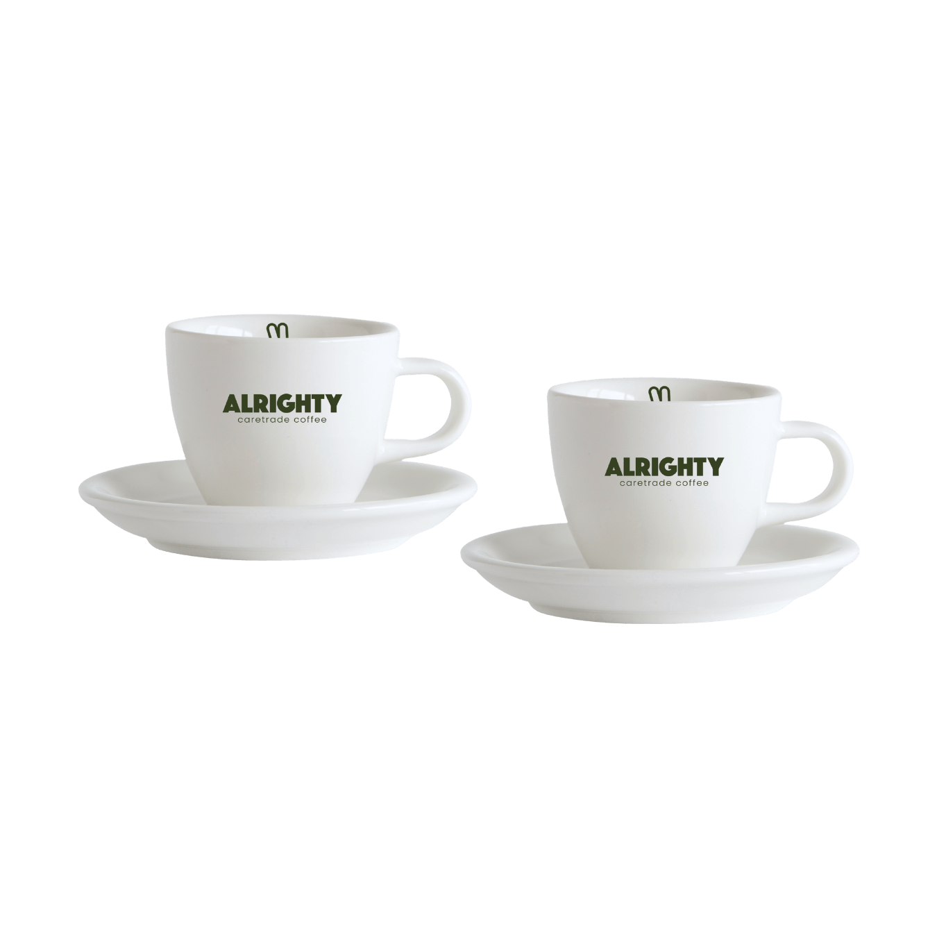 ALRIGHTY Espresso Cup with Saucer