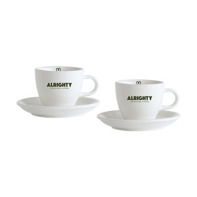 ALRIGHTY Espresso Tasse mit Untertasse