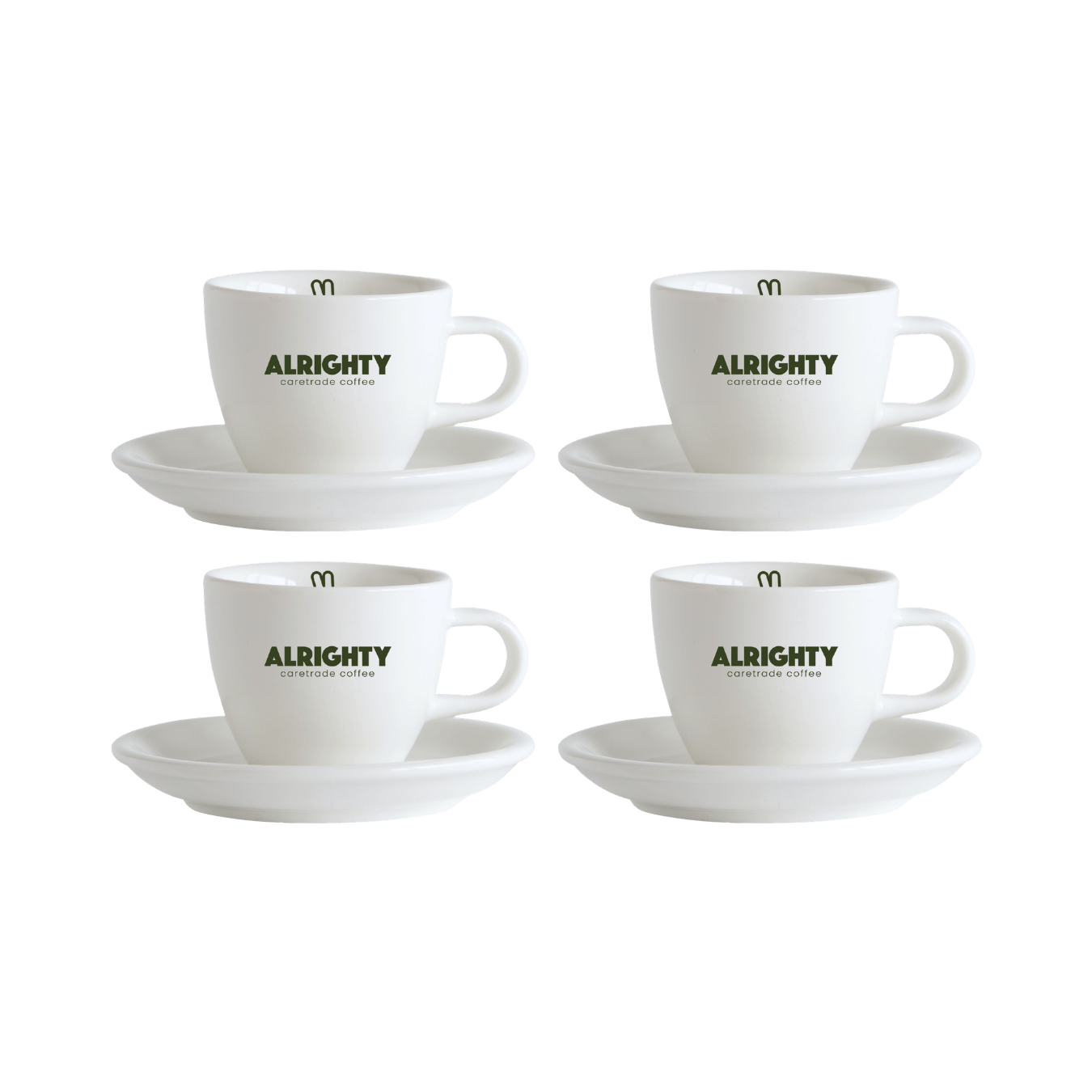 ALRIGHTY Espresso Cup with Saucer