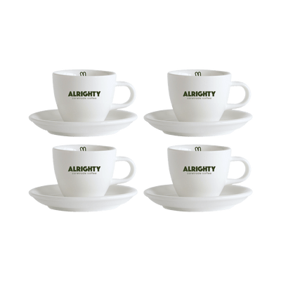 ALRIGHTY Espresso Tasse mit Untertasse