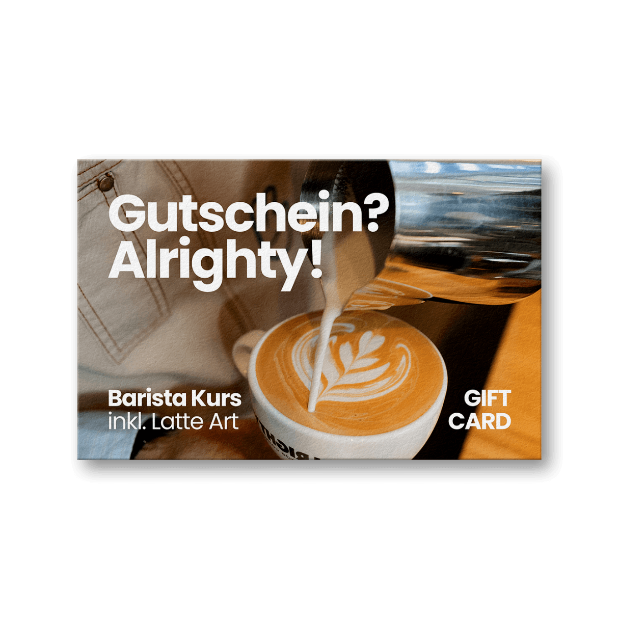 Gutschein - Barista Kurs inkl. Latte Art