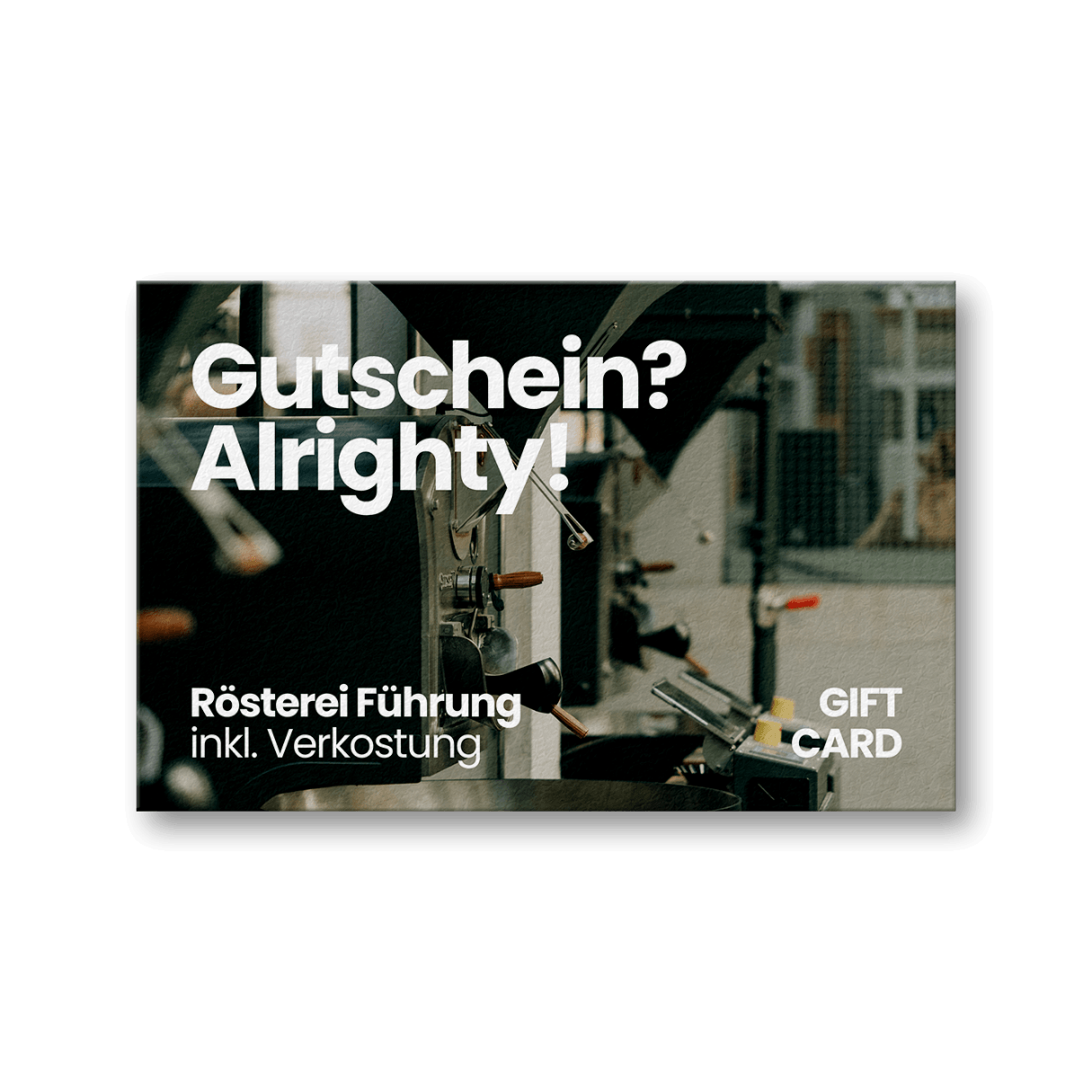 Gutschein - Rösterei Führung inkl. Verkostung