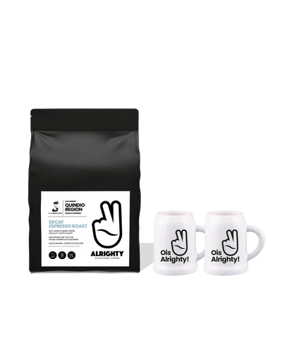 Wiesn Set: Kolumbien Decaf Espresso (250g) & 2x Maßpresso