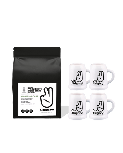 Wiesn Set: Äthiopien Espresso (250g) & 4x Maßpresso