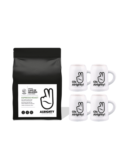 Wiesn Set: Honduras (250g) & 4x Maßpresso