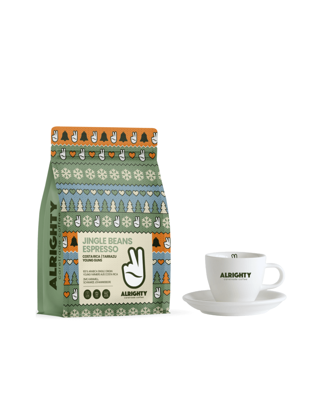 XMAS Set: Costa Rica Espresso & Espresso Tasse